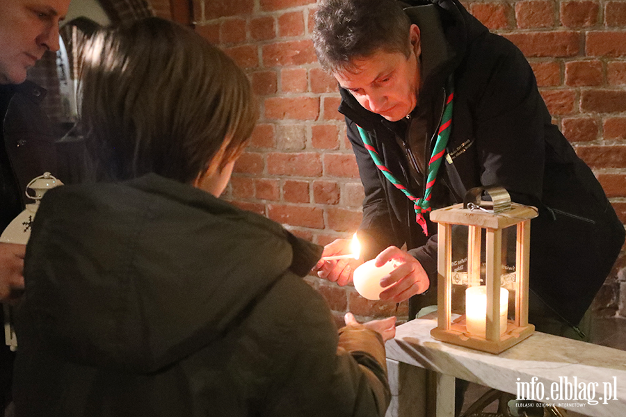 Betlejemskie �wiat�o Pokoju dotar�o do Elbl�ga, fot. 24