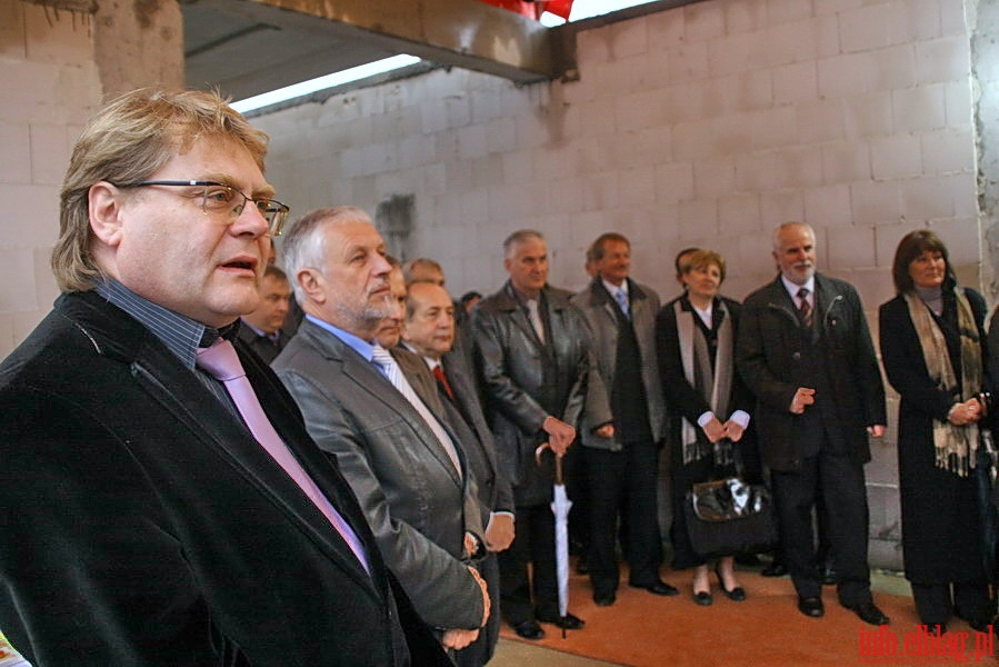 Wmurowanie kamienia wgielnego pod nowe skrzydo budynku PWSZ przy Al. Grunwaldzkiej, fot. 4