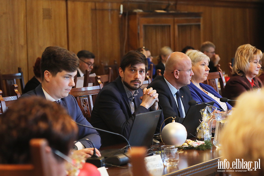 XII Sesja Rady Miejskiej - 23 grudnia 2025 r., fot. 4
