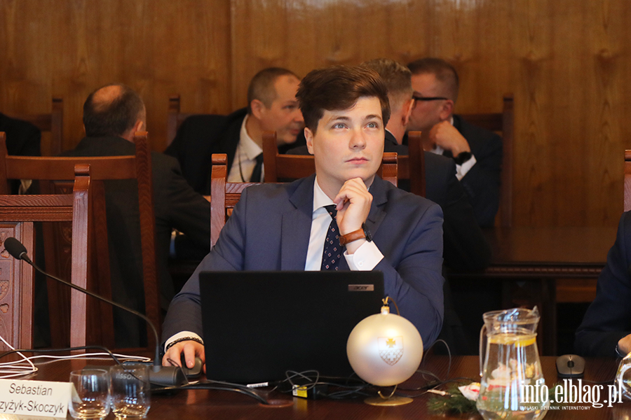 XII Sesja Rady Miejskiej - 23 grudnia 2025 r., fot. 5