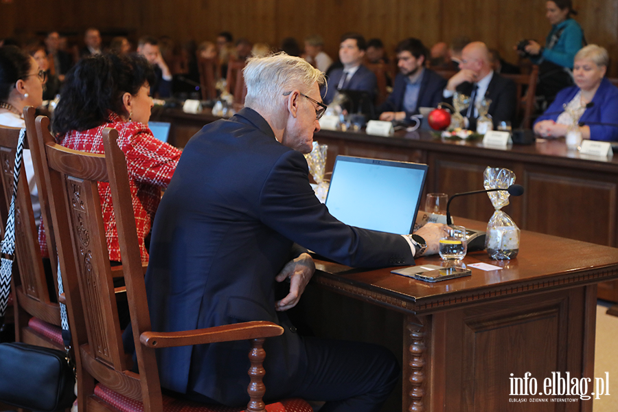 XII Sesja Rady Miejskiej - 23 grudnia 2025 r., fot. 7