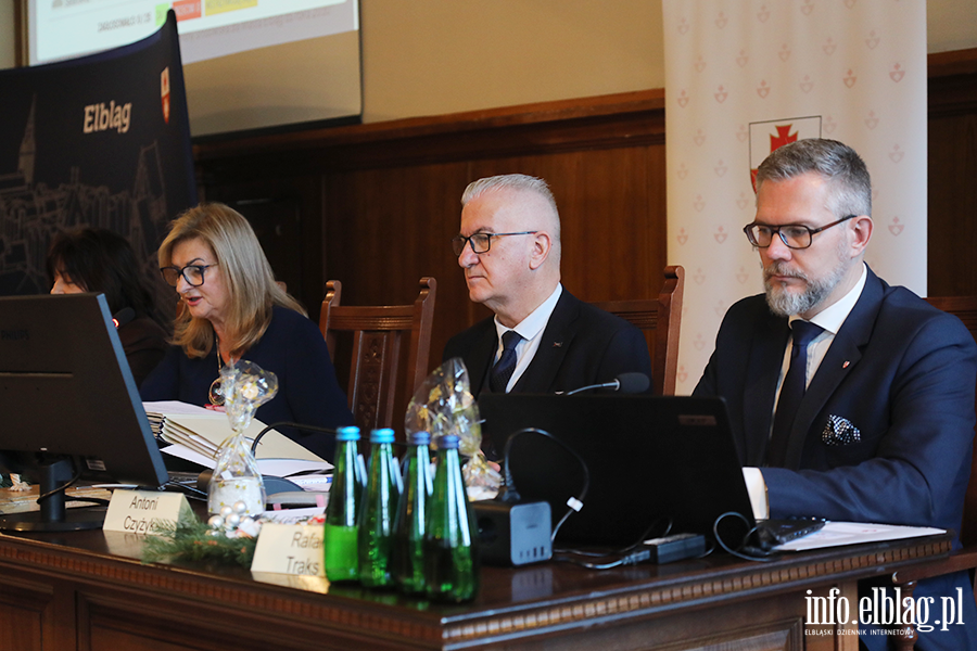 XII Sesja Rady Miejskiej - 23 grudnia 2025 r., fot. 9