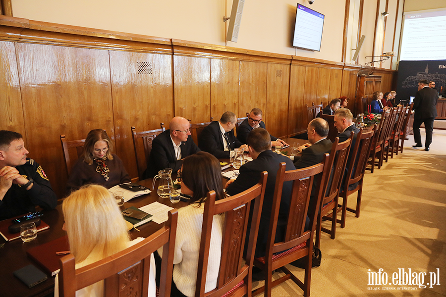 XII Sesja Rady Miejskiej - 23 grudnia 2025 r., fot. 11