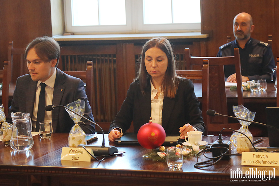 XII Sesja Rady Miejskiej - 23 grudnia 2025 r., fot. 12