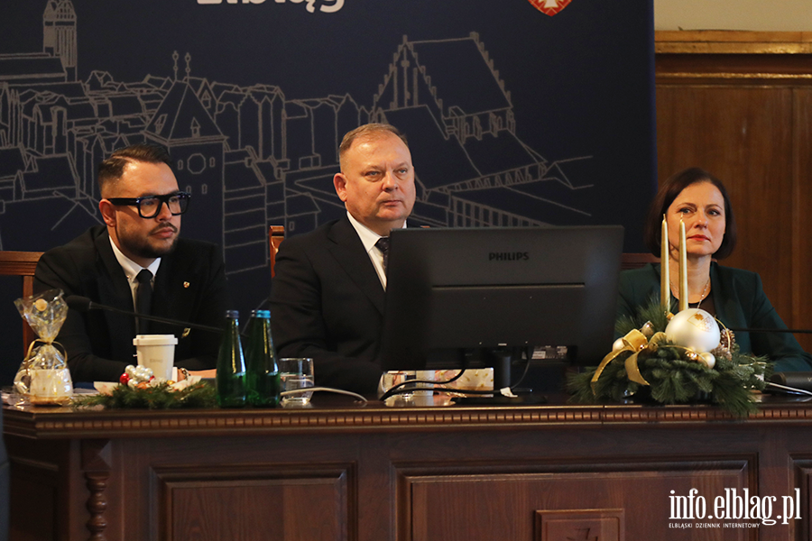 XII Sesja Rady Miejskiej - 23 grudnia 2025 r., fot. 15