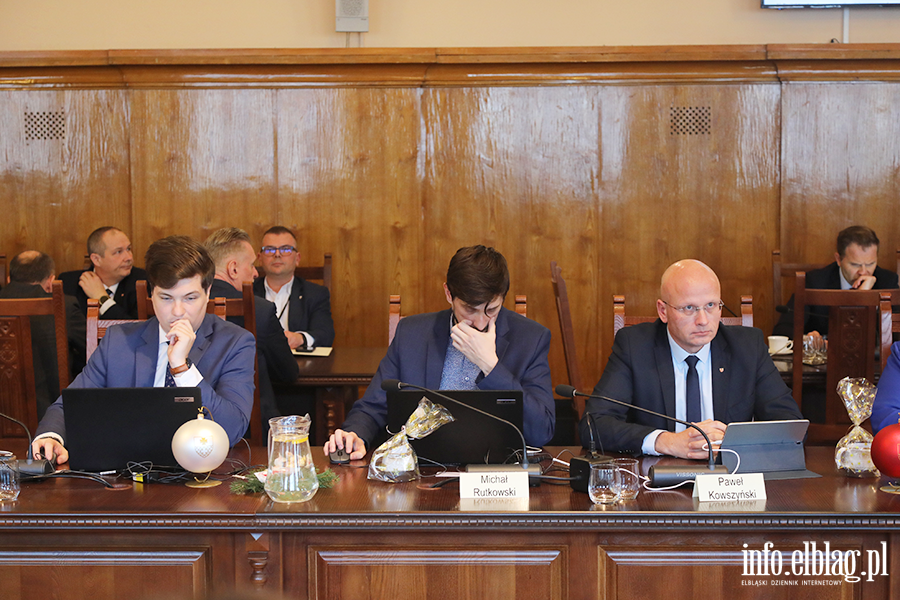 XII Sesja Rady Miejskiej - 23 grudnia 2025 r., fot. 20