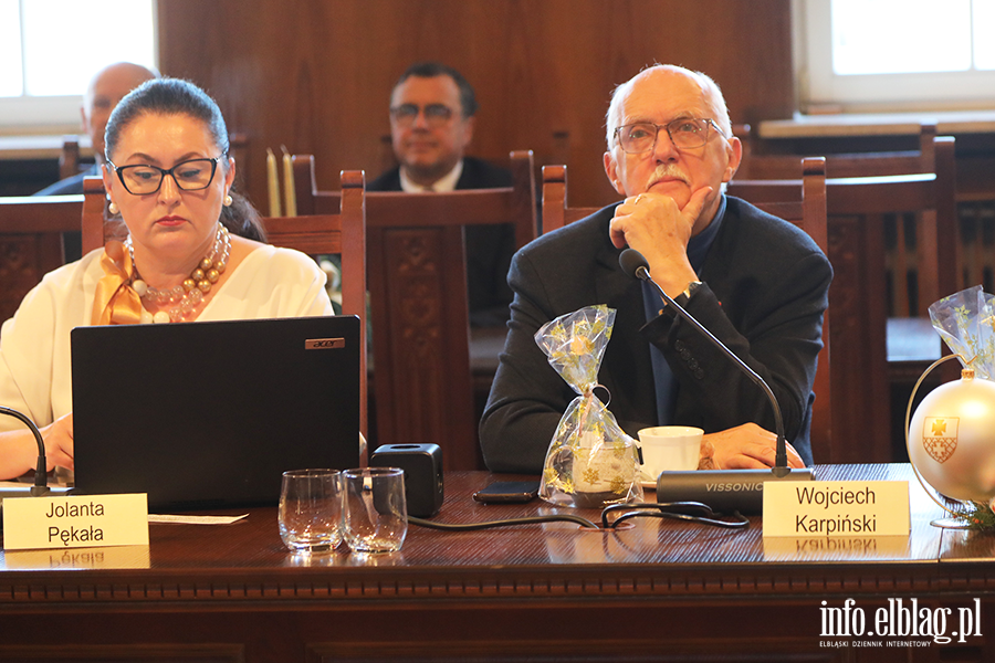 XII Sesja Rady Miejskiej - 23 grudnia 2025 r., fot. 26
