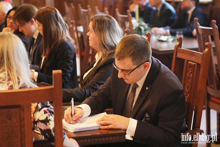 XII Sesja Rady Miejskiej - 23 grudnia 2025 r., fot. 30