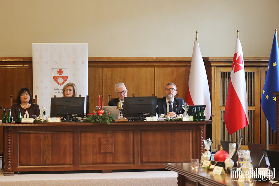XII Sesja Rady Miejskiej - 23 grudnia 2025 r., fot. 32