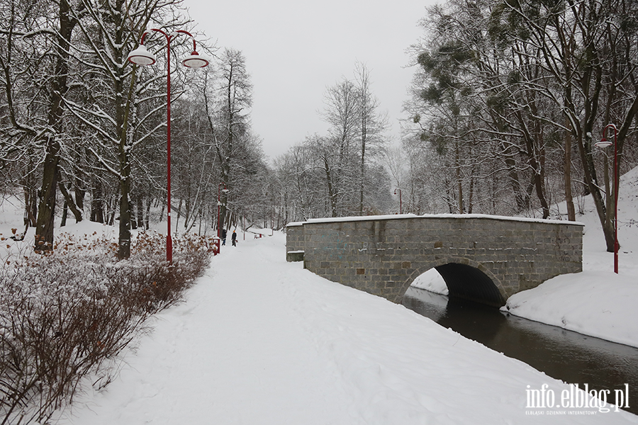 Park dolinka w zimowy wydaniu, fot. 8