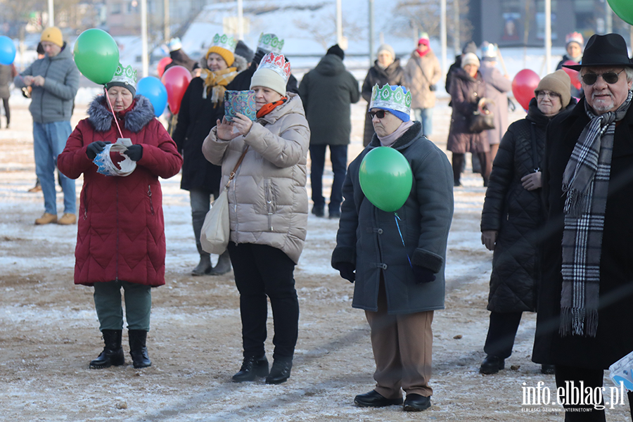 Orszak Trzech Kr�li przeszed� ulicami Elbl�ga, fot. 5