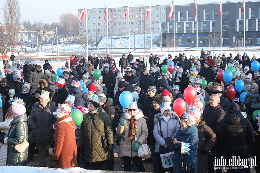 Orszak Trzech Kr�li przeszed� ulicami Elbl�ga, fot. 15