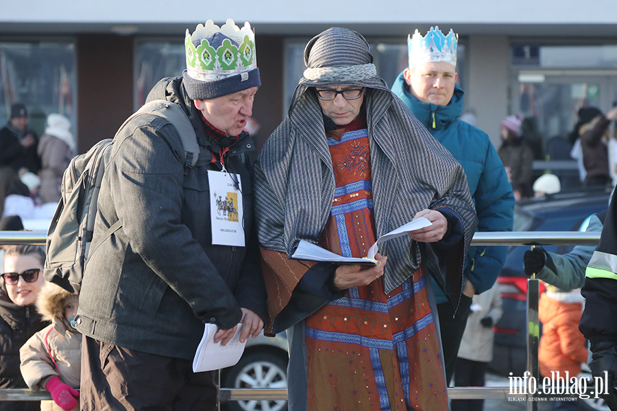 Orszak Trzech Kr�li przeszed� ulicami Elbl�ga, fot. 17