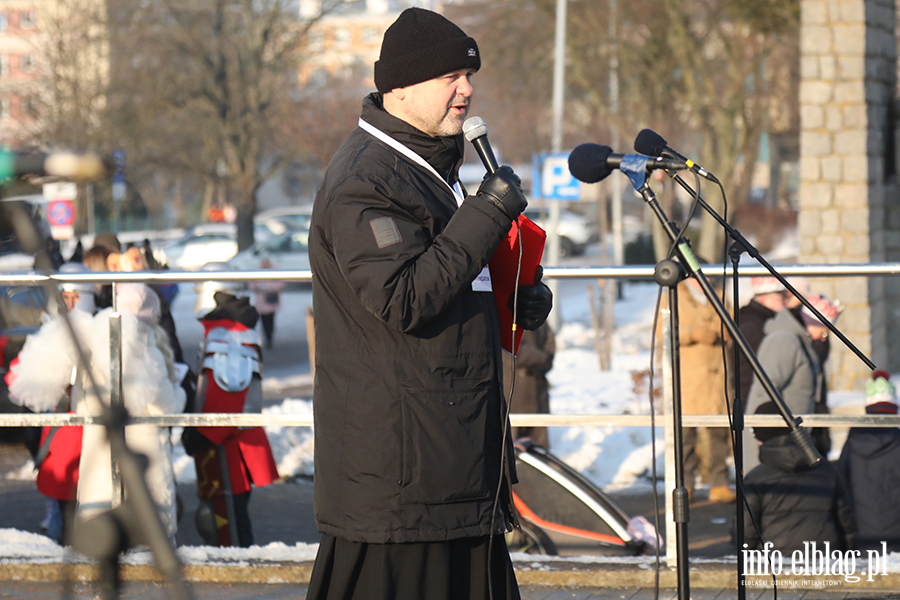 Orszak Trzech Kr�li przeszed� ulicami Elbl�ga, fot. 18