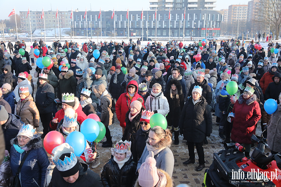 Orszak Trzech Kr�li przeszed� ulicami Elbl�ga, fot. 19