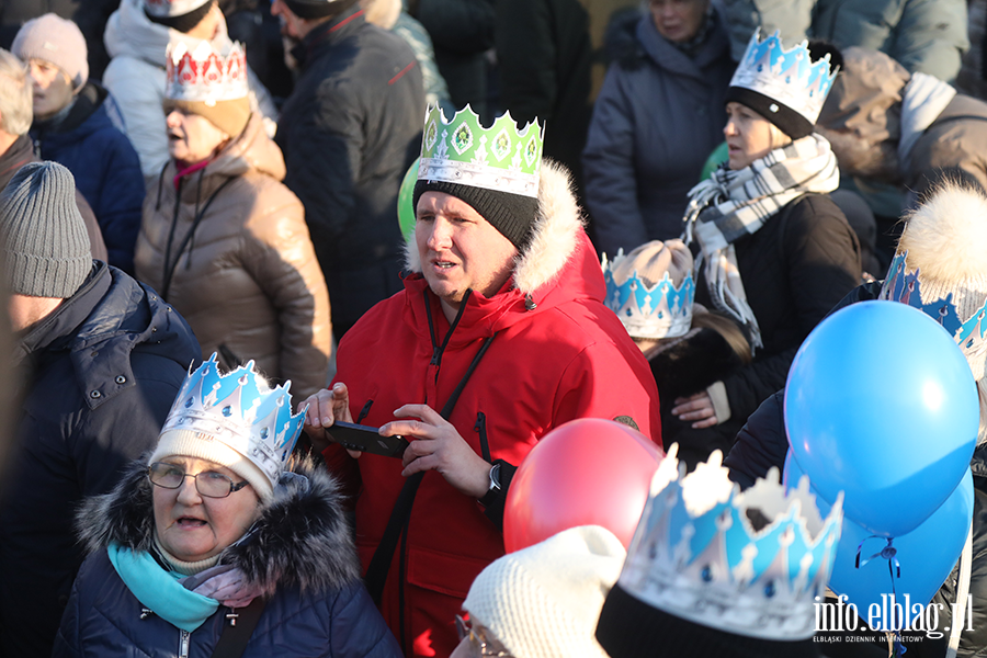 Orszak Trzech Kr�li przeszed� ulicami Elbl�ga, fot. 20