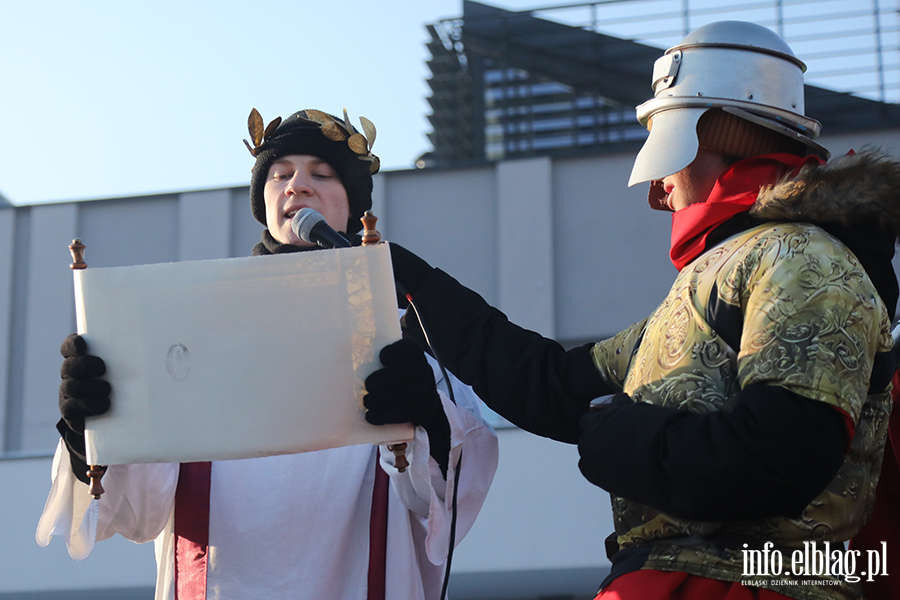 Orszak Trzech Kr�li przeszed� ulicami Elbl�ga, fot. 23