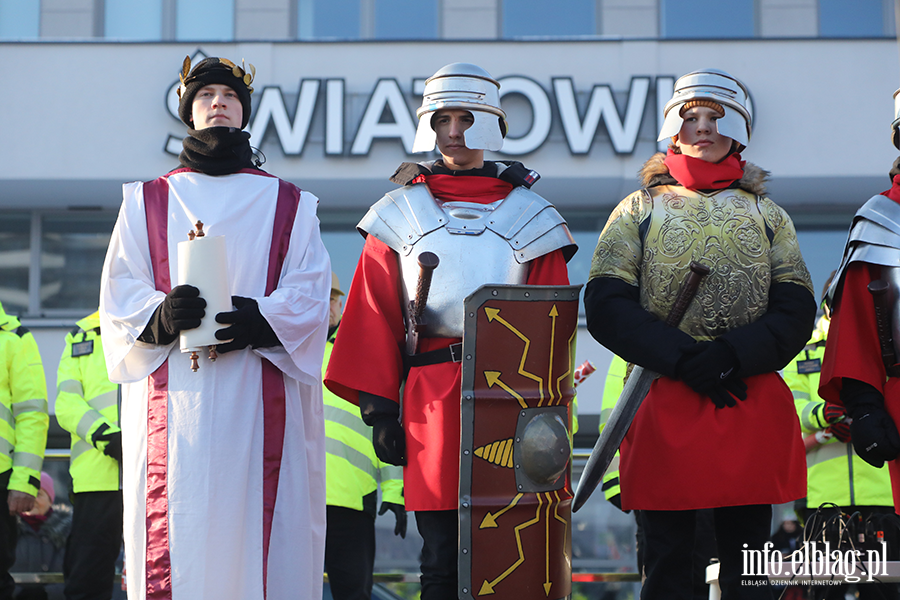 Orszak Trzech Kr�li przeszed� ulicami Elbl�ga, fot. 26