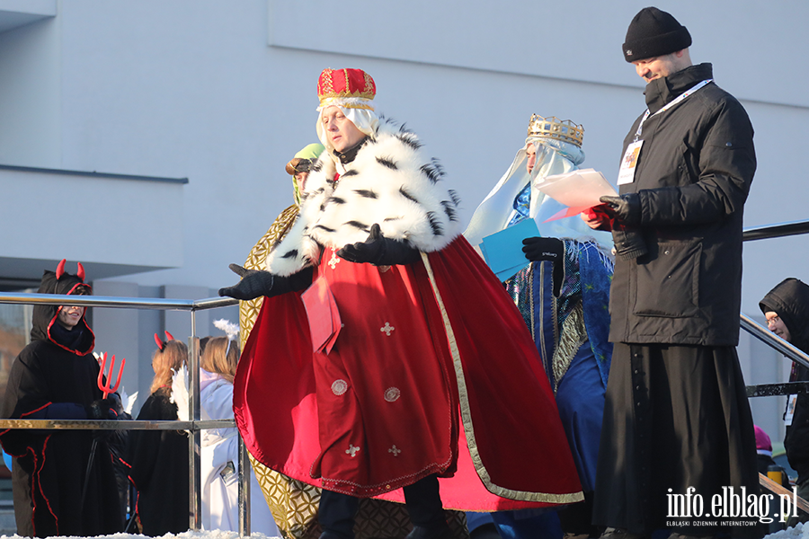 Orszak Trzech Kr�li przeszed� ulicami Elbl�ga, fot. 27