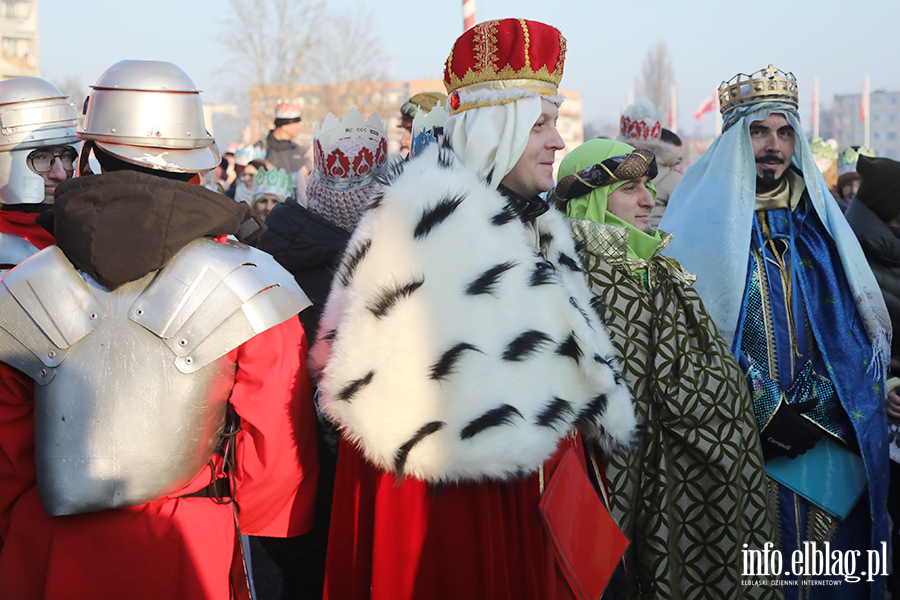 Orszak Trzech Kr�li przeszed� ulicami Elbl�ga, fot. 36