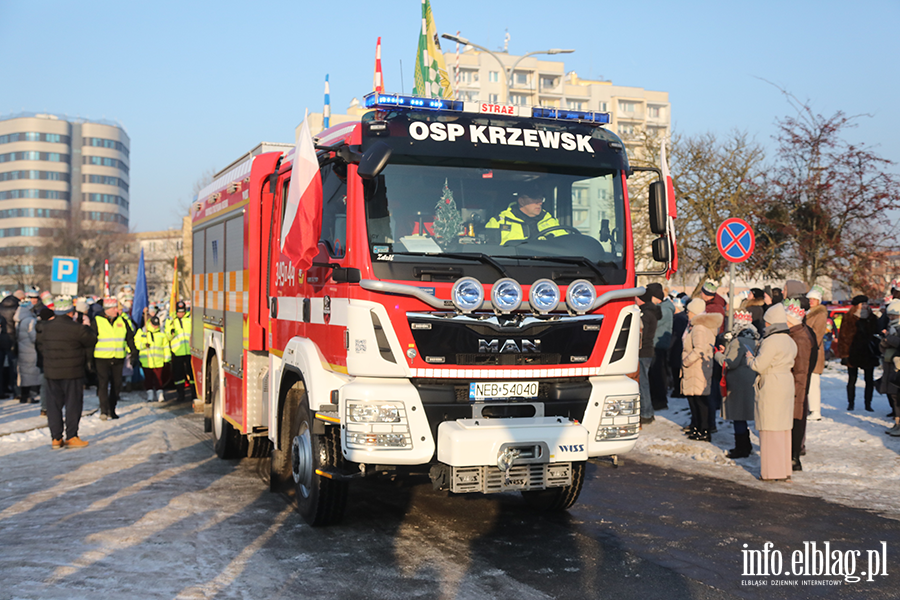 Orszak Trzech Kr�li przeszed� ulicami Elbl�ga, fot. 37