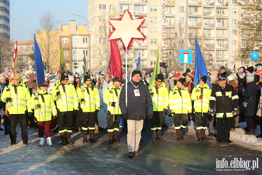 Orszak Trzech Kr�li przeszed� ulicami Elbl�ga, fot. 38