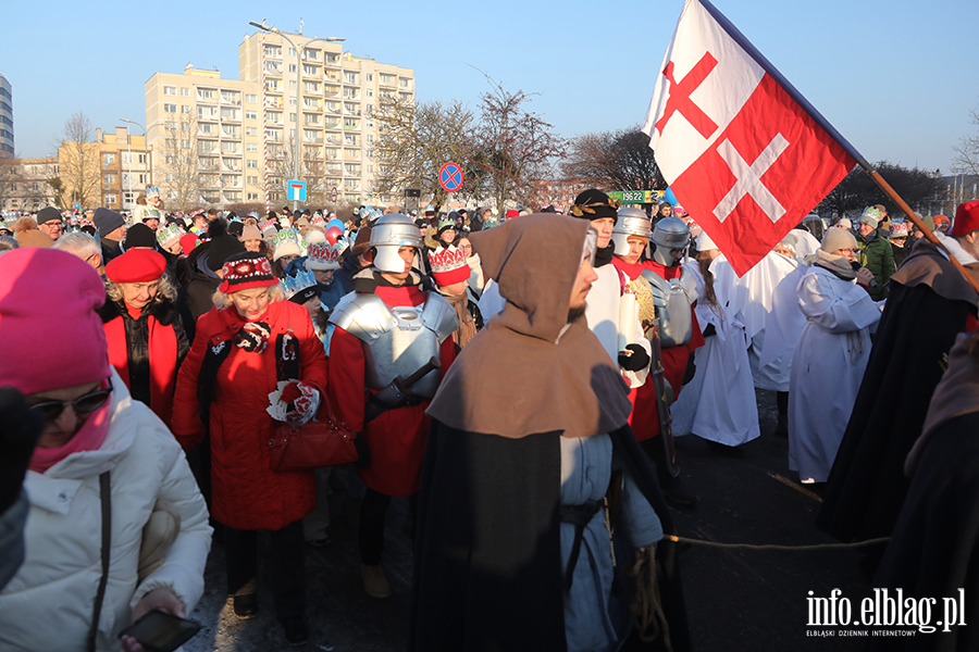 Orszak Trzech Kr�li przeszed� ulicami Elbl�ga, fot. 39