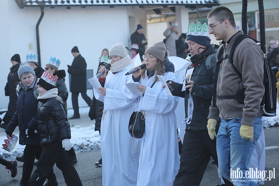 Orszak Trzech Kr�li przeszed� ulicami Elbl�ga, fot. 40