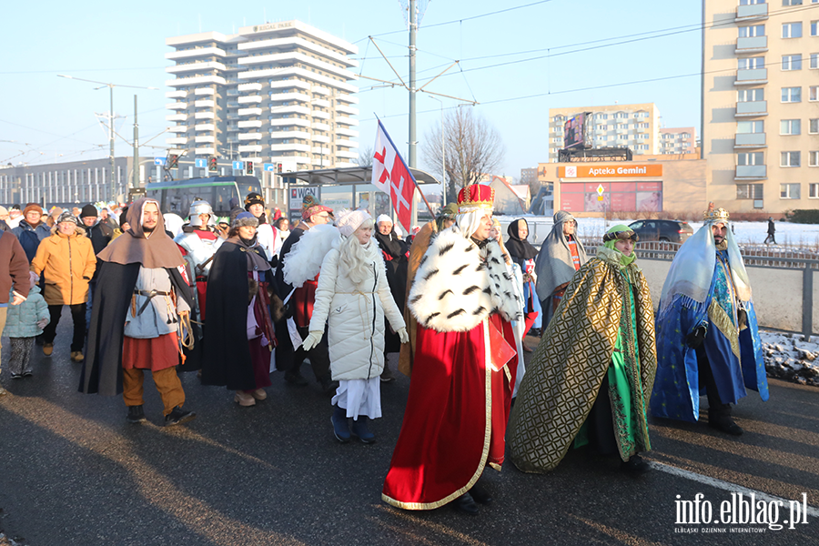 Orszak Trzech Kr�li przeszed� ulicami Elbl�ga, fot. 41