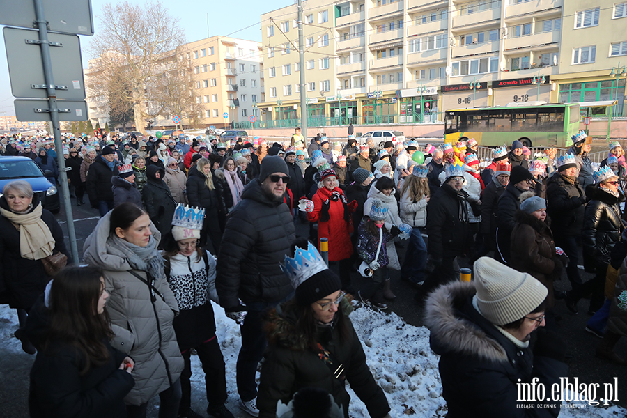 Orszak Trzech Kr�li przeszed� ulicami Elbl�ga, fot. 47