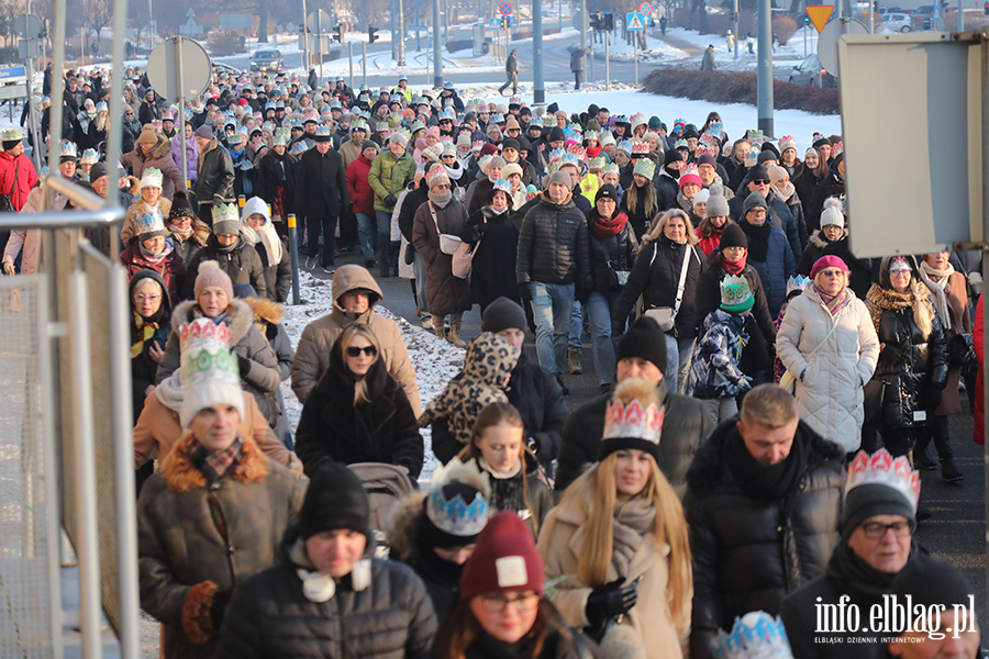 Orszak Trzech Kr�li przeszed� ulicami Elbl�ga, fot. 51
