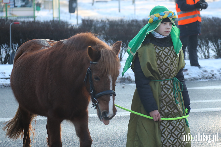 Orszak Trzech Kr�li przeszed� ulicami Elbl�ga, fot. 57