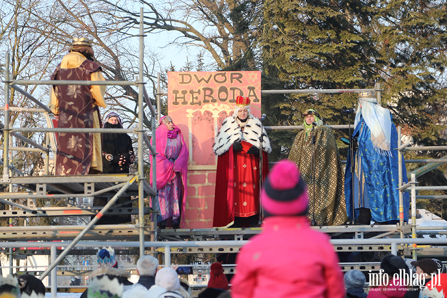 Orszak Trzech Kr�li przeszed� ulicami Elbl�ga, fot. 59