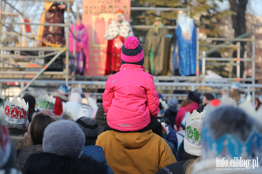 Orszak Trzech Kr�li przeszed� ulicami Elbl�ga, fot. 60