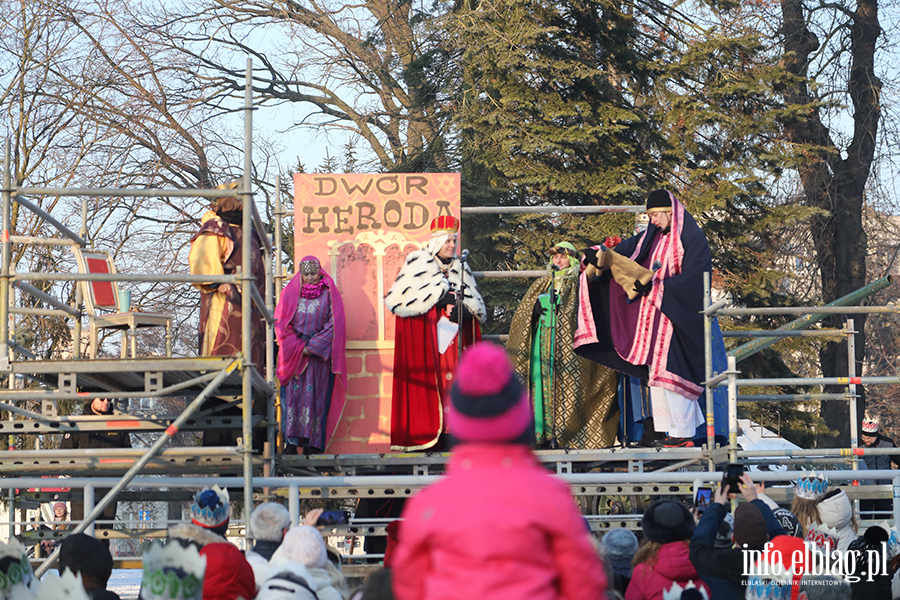 Orszak Trzech Kr�li przeszed� ulicami Elbl�ga, fot. 61