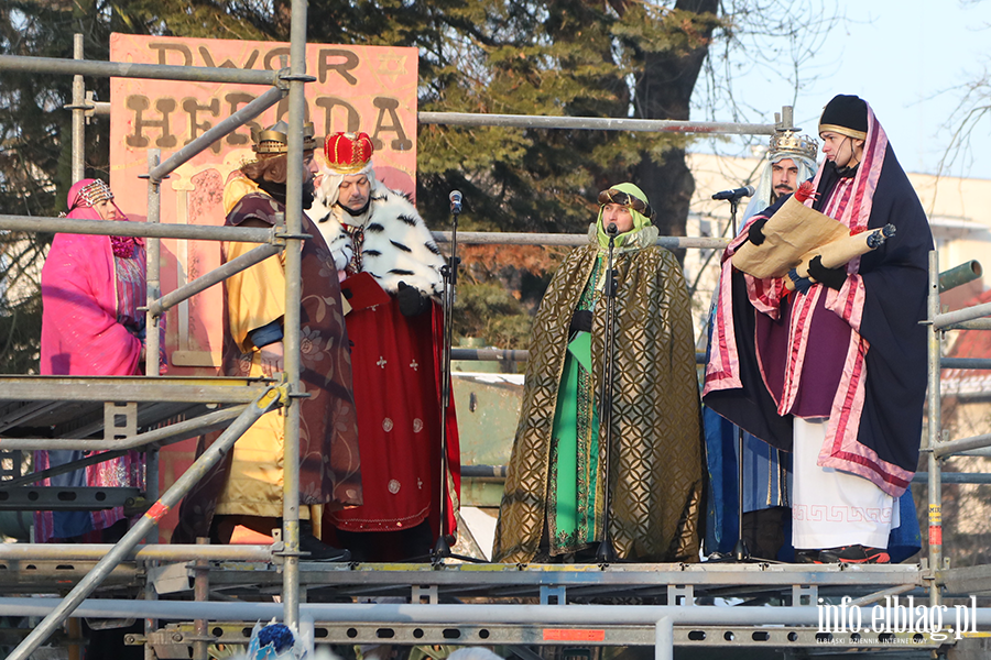 Orszak Trzech Kr�li przeszed� ulicami Elbl�ga, fot. 62