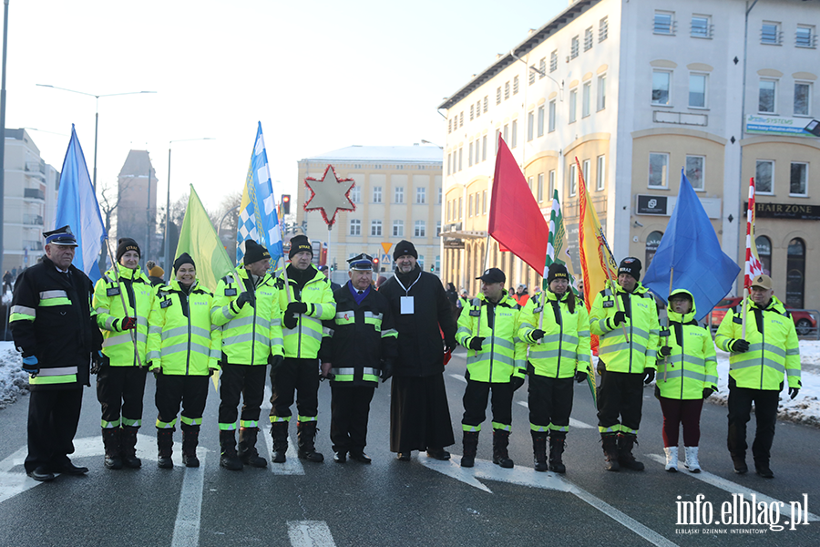 Orszak Trzech Kr�li przeszed� ulicami Elbl�ga, fot. 63