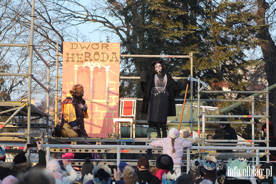 Orszak Trzech Kr�li przeszed� ulicami Elbl�ga, fot. 68