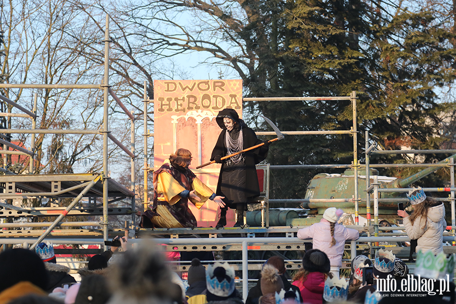 Orszak Trzech Kr�li przeszed� ulicami Elbl�ga, fot. 69