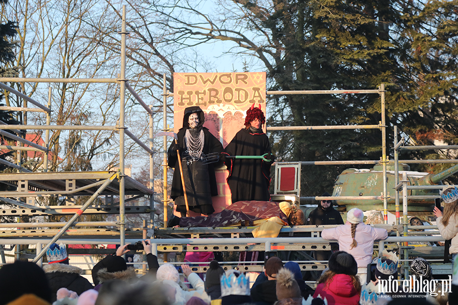 Orszak Trzech Kr�li przeszed� ulicami Elbl�ga, fot. 71