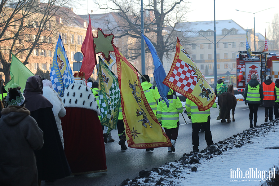 Orszak Trzech Kr�li przeszed� ulicami Elbl�ga, fot. 72