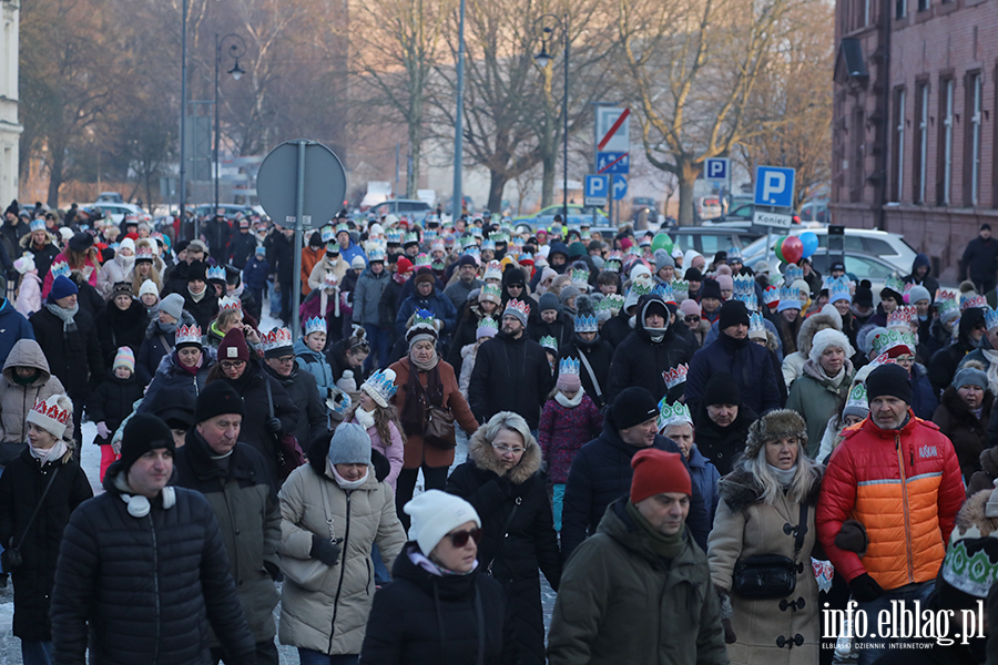 Orszak Trzech Kr�li przeszed� ulicami Elbl�ga, fot. 76