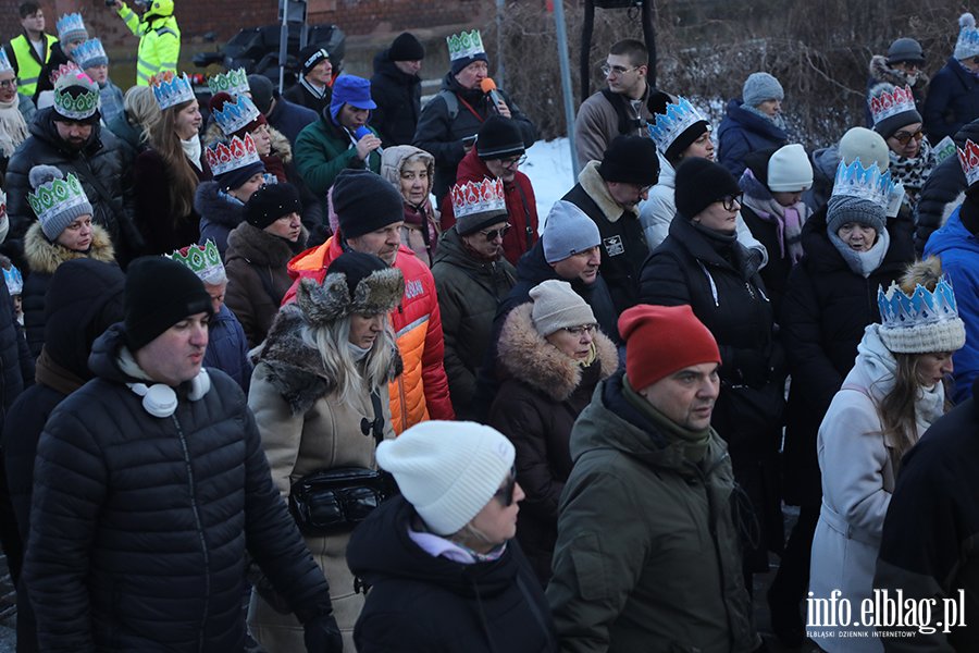 Orszak Trzech Kr�li przeszed� ulicami Elbl�ga, fot. 77