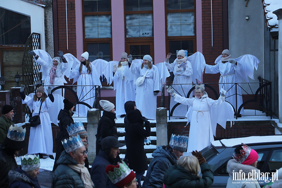 Orszak Trzech Kr�li przeszed� ulicami Elbl�ga, fot. 78