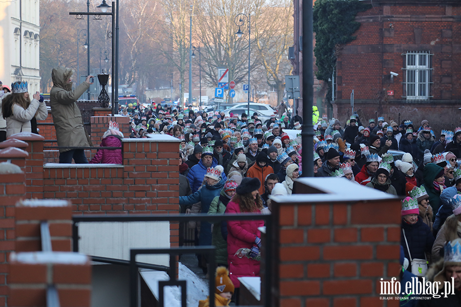 Orszak Trzech Kr�li przeszed� ulicami Elbl�ga, fot. 80