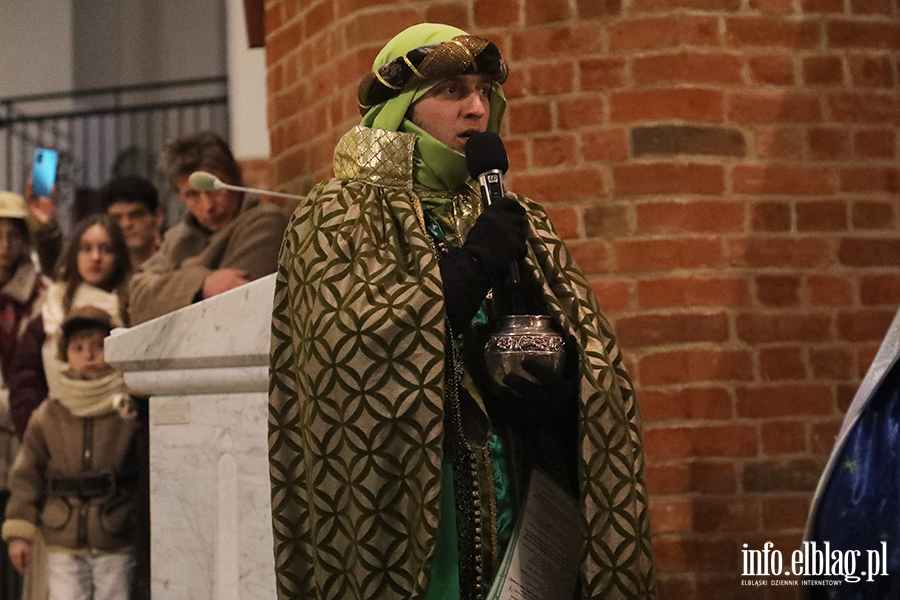 Orszak Trzech Kr�li przeszed� ulicami Elbl�ga, fot. 107