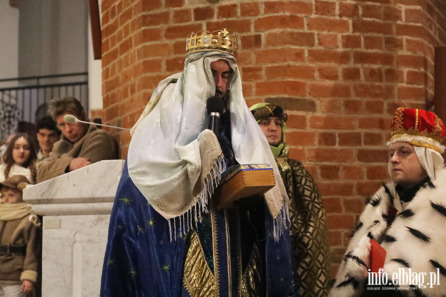 Orszak Trzech Kr�li przeszed� ulicami Elbl�ga, fot. 109