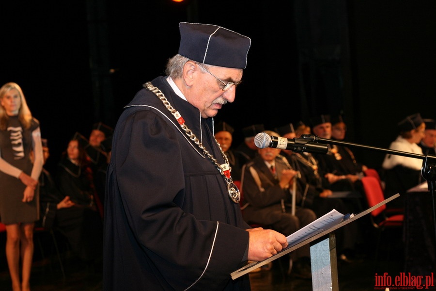 Uroczysta Inauguracja Roku Akademickiego 2010/2011 PWSZ w Elblągu, fot. 35