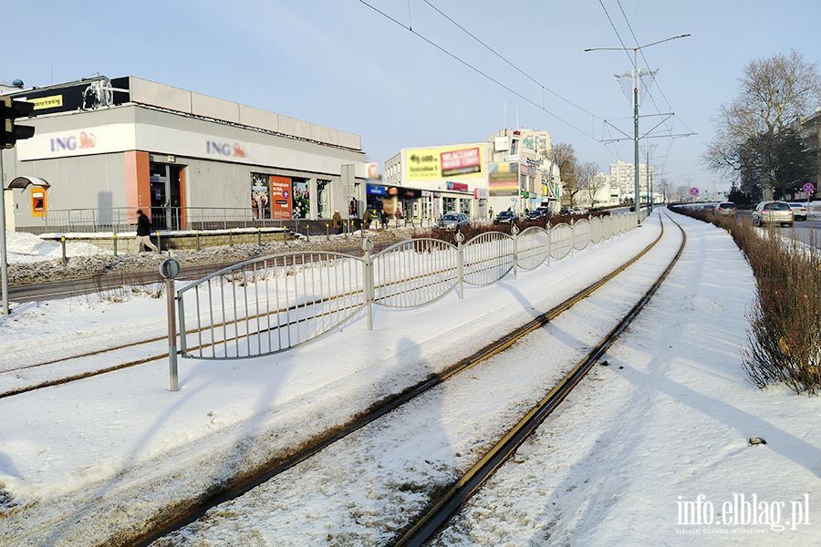 Elbl�g w �niegu, fot. 1