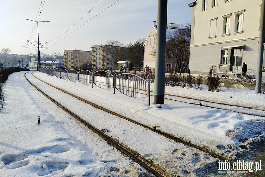 Elbl�g w �niegu, fot. 2